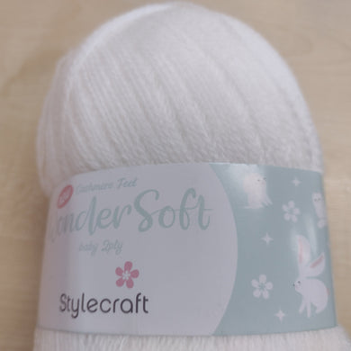 Stylecraft Wondersoft 2 Ply yarn 1 x 100g balls