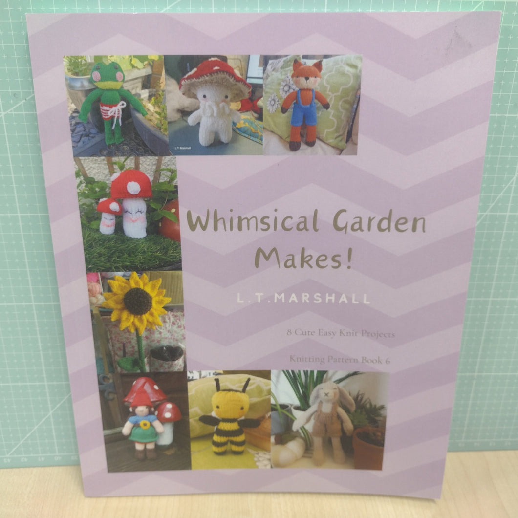 Knitting Pattern Book Whimsical Garden Makes