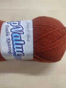 James C Brett Top Value DK 1 x 100g balls Double Knit