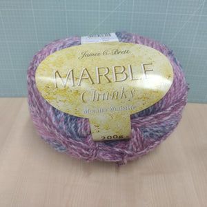 James C Brett 200g balls Marble CHUNKY
