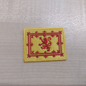 Motif Patch Scottish Lion Rampant Flag