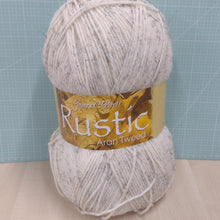 James C Brett 1 x 400g Ball Rustic Aran Tweed with 20% wool