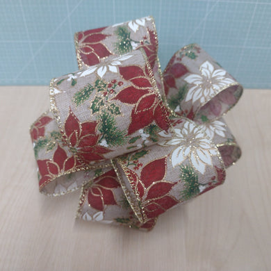 Reusable Luxury Christmas Ribbon Pull Bows