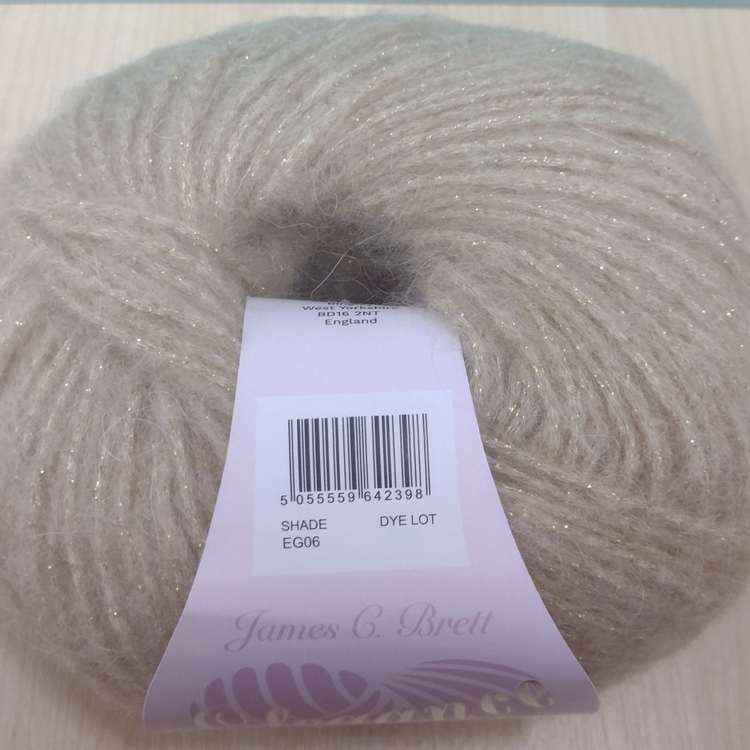 James C Brett Elegance DK Mohair 1 x 50g balls