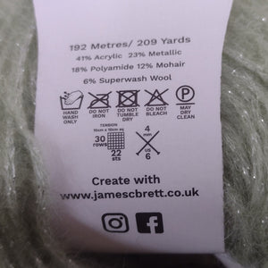 James C Brett Elegance DK Mohair 1 x 50g balls