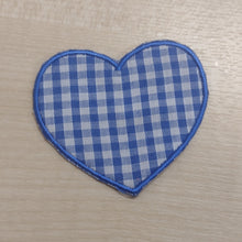 Motif Patch Baby Gingham Hearts