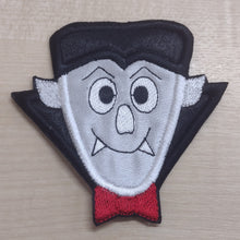 Motif Patch Halloween Dracula Face Blah Blah Blah!