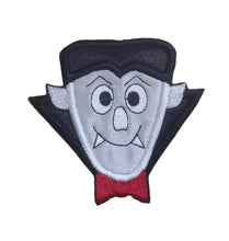 Motif Patch Halloween Dracula Face Blah Blah Blah!