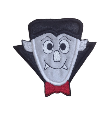 Motif Patch Halloween Dracula Face Blah Blah Blah!