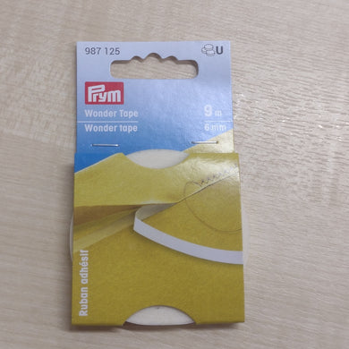 Dressmaking Sewing Wonder Tape 9m x 6mm