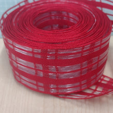 Ribbon Luxury Christmas Wire Edge 3.8cm wide (1.5") Wreath Making / Crafts