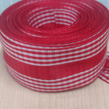 Ribbon Luxury Christmas Wire Edge 3.8cm wide (1.5") Wreath Making / Crafts