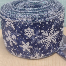 Ribbon Luxury Christmas Wire Edge 6.3cm wide (2.5") Wreath Making / Crafts