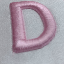 Motif Patch 1 x 3D Embroidered Monogram Letter / Number Round