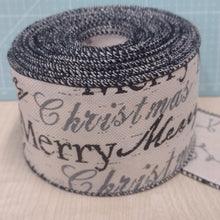 Ribbon Luxury Christmas Wire Edge 6.3cm wide (2.5") Wreath Making / Crafts