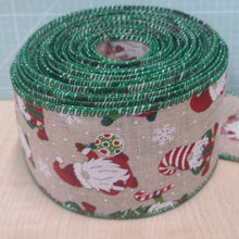 Ribbon Luxury Christmas Wire Edge 6.3cm wide (2.5") Wreath Making / Crafts