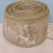 Ribbon Luxury Christmas Wire Edge 6.3cm wide (2.5") Wreath Making / Crafts