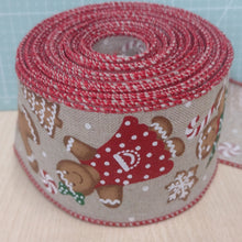Ribbon Luxury Christmas Wire Edge 6.3cm wide (2.5") Wreath Making / Crafts