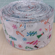 Ribbon Luxury Christmas Wire Edge 6.3cm wide (2.5") Wreath Making / Crafts