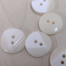 Buttons Plastic Round  2 tone V's 17mm / 20mm / 25mm