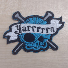 Motif Patch Yarrrn Pirate Knitting Crochet Craft Skull