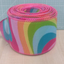 Ribbon Luxury Fancy Wire Edge 6.3cm wide (2.5") Bows / Wreath Making / Crafts