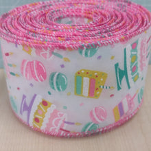 Ribbon Luxury Fancy Wire Edge 6.3cm wide (2.5") Bows / Wreath Making / Crafts