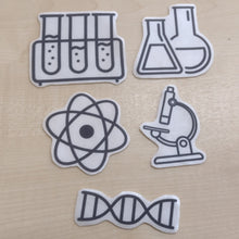 Motif Patch Science Logo Set