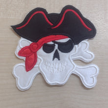 Motif Patch Scary Pirate Skull