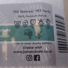 James C Brett Top Value CHUNKY 1 x 100g balls