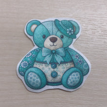 Motif Patch Patchwork Style Teddy Bears