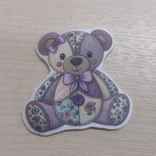 Motif Patch Patchwork Style Teddy Bears
