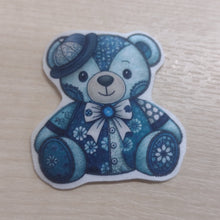 Motif Patch Patchwork Style Teddy Bears