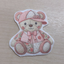 Motif Patch Patchwork Style Teddy Bears