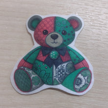 Motif Patch Patchwork Style Teddy Bears