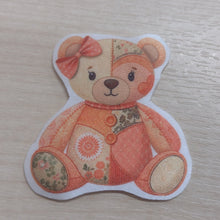 Motif Patch Patchwork Style Teddy Bears