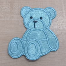 1 x Motif Patch Sitting Teddy Bear