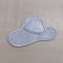 Motif Patch Glitter Cowboy Hat