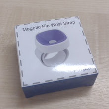 Haberdashery Magnetic Pin Wrist Strap Purple