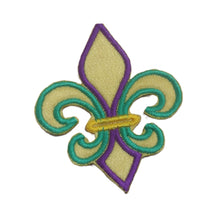 Motif Patch Elegant Fleur De Lis