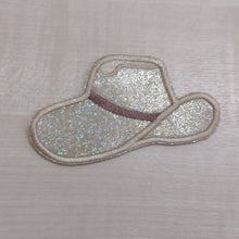 Motif Patch Glitter Cowboy Hat