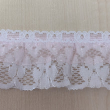Lace Frilled Double Frill 50mm wide (5cm)