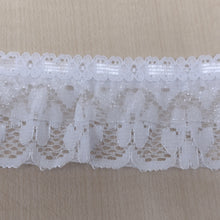 Lace Frilled Double Frill 50mm wide (5cm)