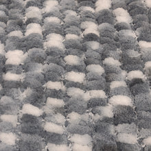 Handmade Soft Fluffy Pom Pom Crochet Trimmed Fabric Lined Baby Car Seat Blanket