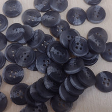 Buttons Plastic Round 4 Hole Tailoring Suiting Menswear Marl 15mm / 20mm / 22mm / 25mm / 30mm