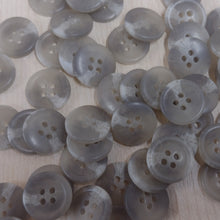 Buttons Plastic Round 4 Hole Tailoring Suiting Menswear Marl 15mm / 20mm / 22mm / 25mm / 30mm