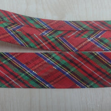 Haberdashery Bias Binding 25mm Tartan Designs