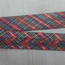 Haberdashery Bias Binding 25mm Tartan Designs