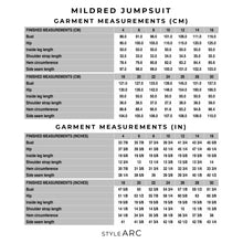 Sewing Pattern Mildred Jumpsuit UK Size 10 - 30
