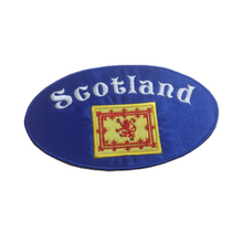 Motif Patch Personalised Oval Scotland Lion Rampant Flag